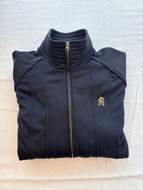 Vintage Sean John Crown Full-Zip Track Jacket - Black & Gold